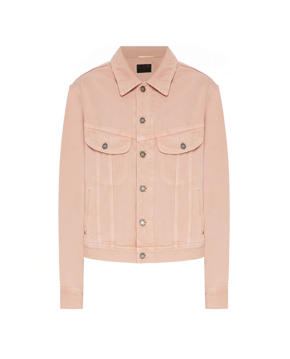 Джинсовая куртка Saint Laurent 640337-Y23NM, розовый цвет • Купить в интернет-магазине Kameron