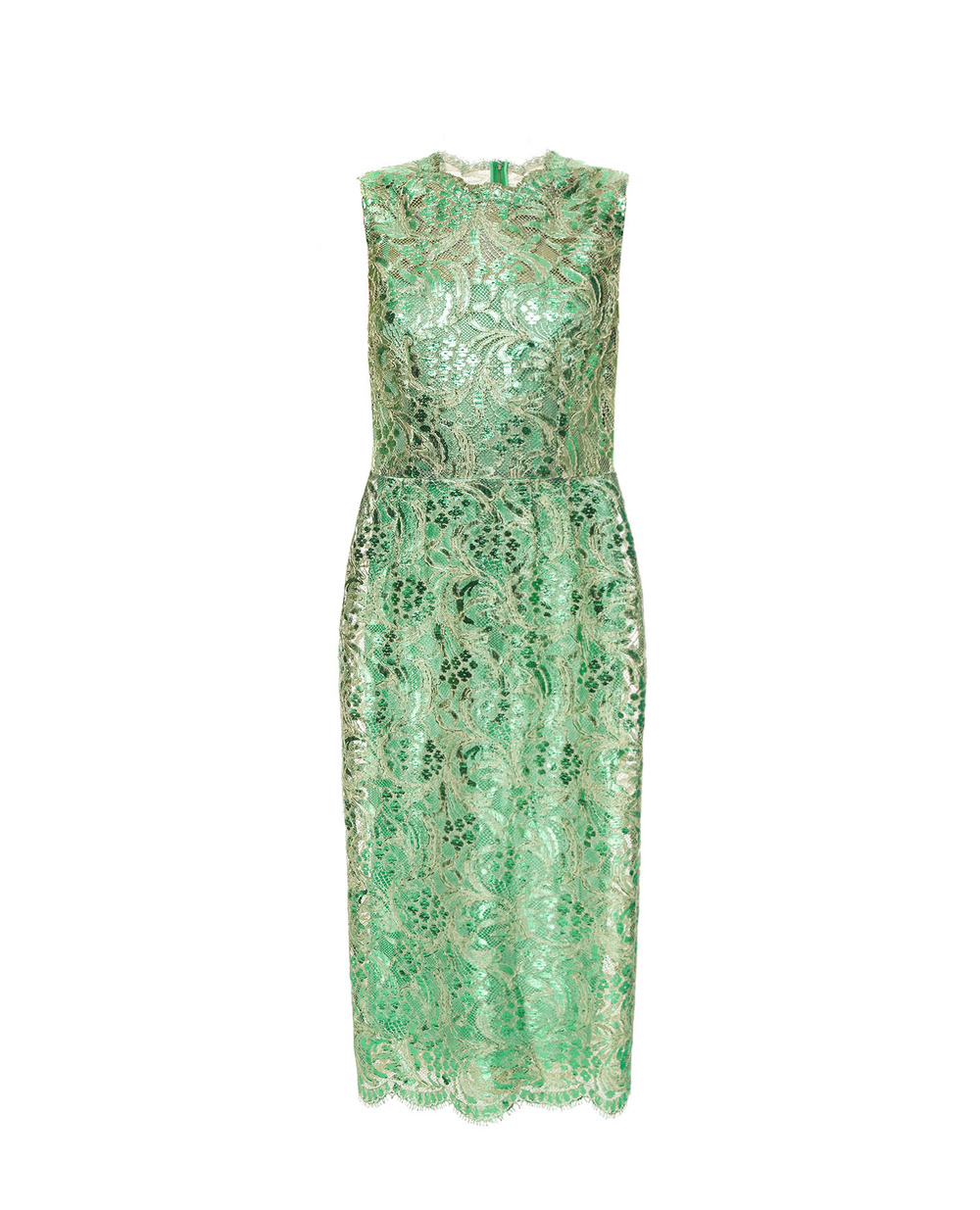 Платье Dolce&Gabbana F6R5VT-HLM4T, зеленый цвет • Купить в интернет-магазине Kameron