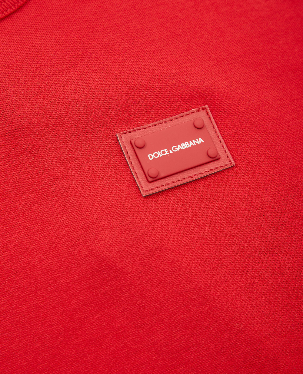 Детская футболка Dolce&Gabbana Kids L4JT7T-G7OLK-S, красный цвет • Купить в интернет-магазине Kameron