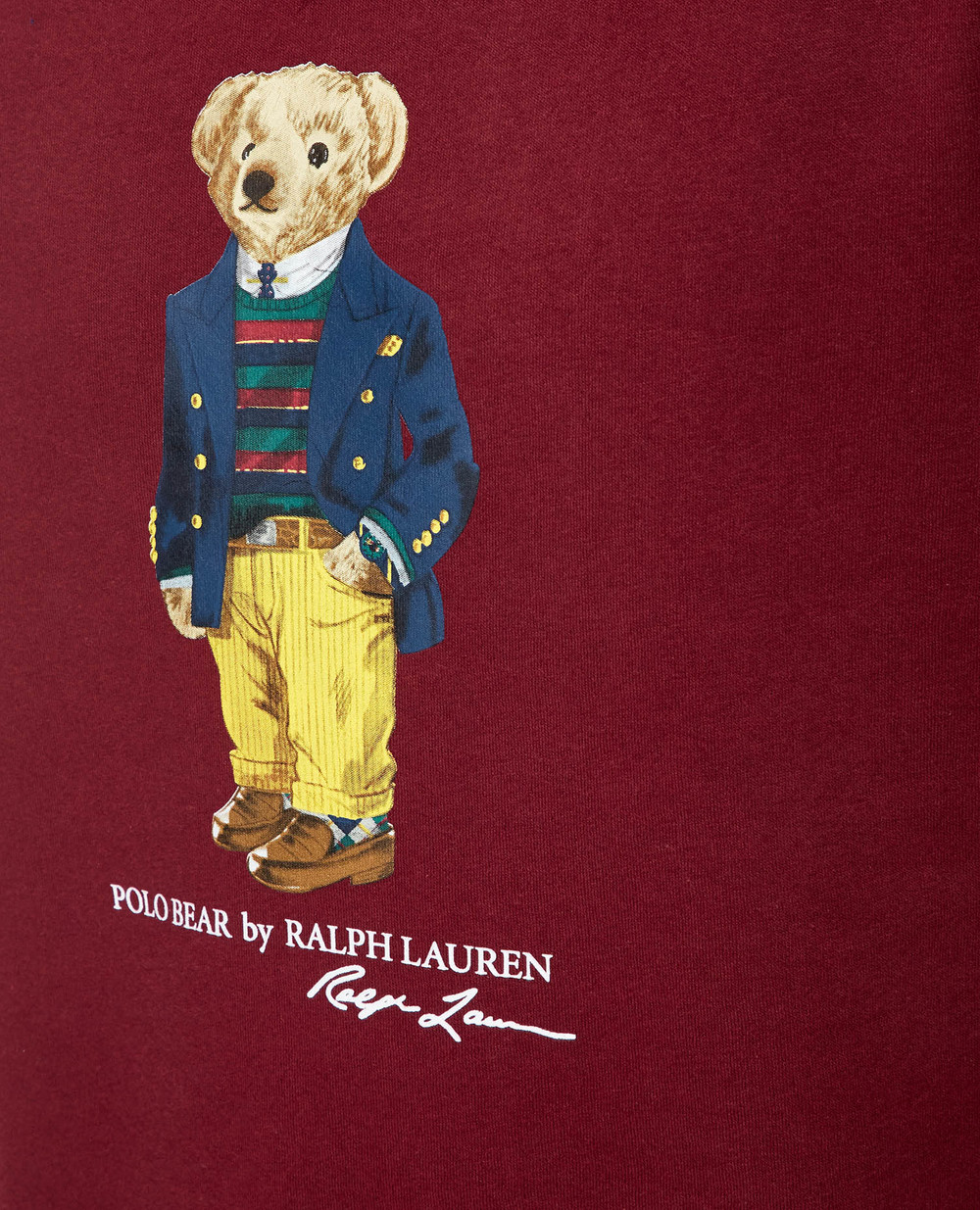 Свитшот Polo Bear Polo Ralph Lauren 710853308004, бордовый цвет • Купить в интернет-магазине Kameron