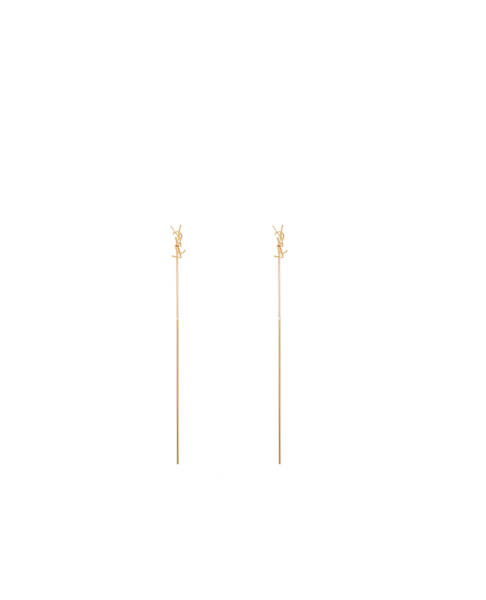 Сережки Opyum Saint Laurent 618031-Y1500, золотий колір • Купити в інтернет-магазині Kameron