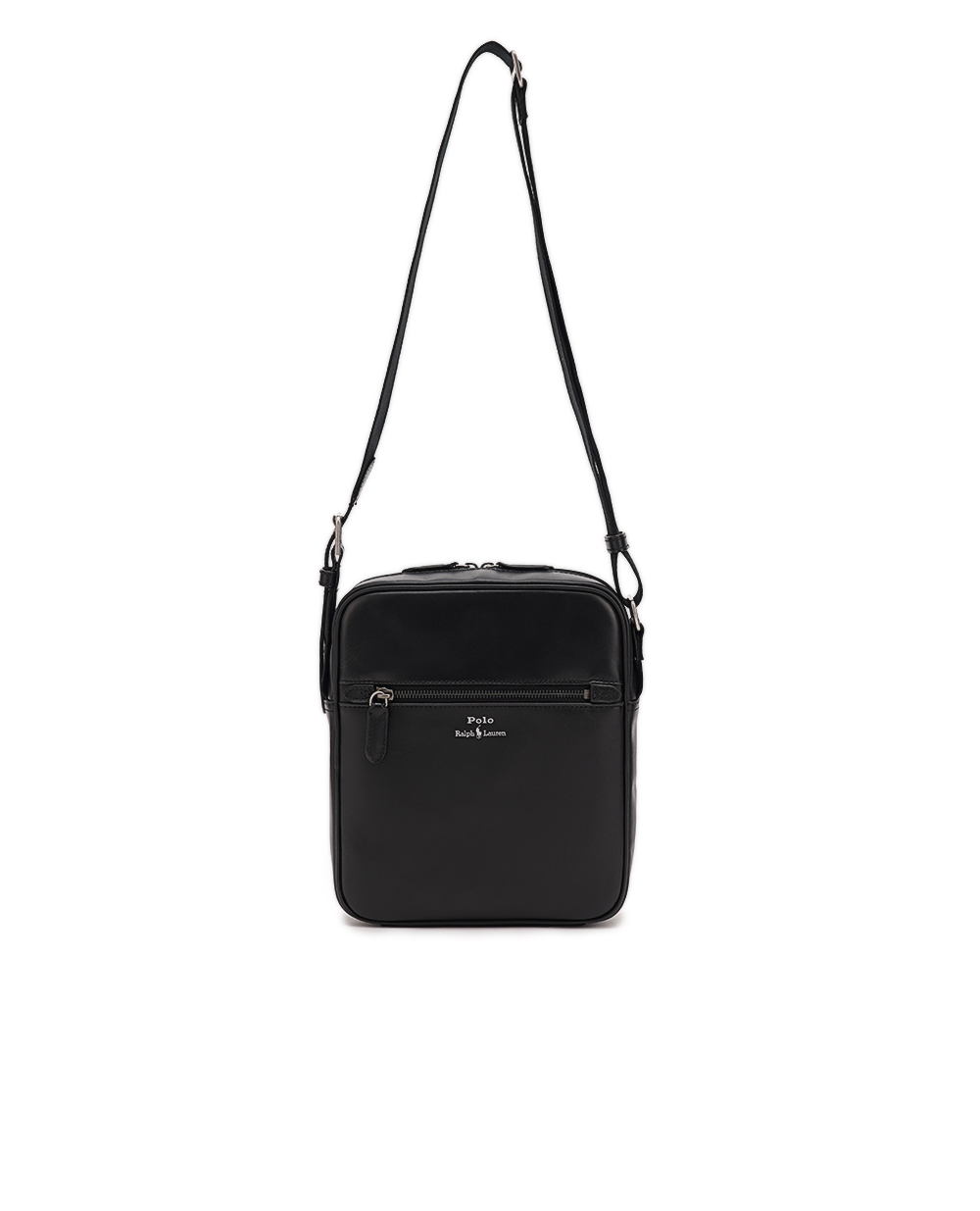 Кожаная сумка Crossbody Polo Ralph Lauren 405803912001, черный цвет • Купить в интернет-магазине Kameron