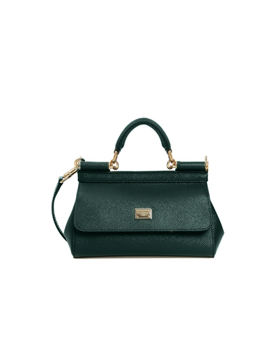 Dolce&Gabbana Шкіряна сумка Sicily Small - Артикул: BB7116-A1001