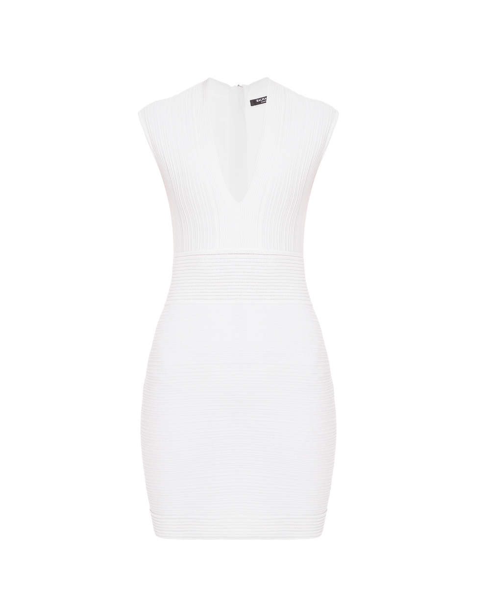 Сукня Balmain TF06089K063, білий колір • Купити в інтернет-магазині Kameron
