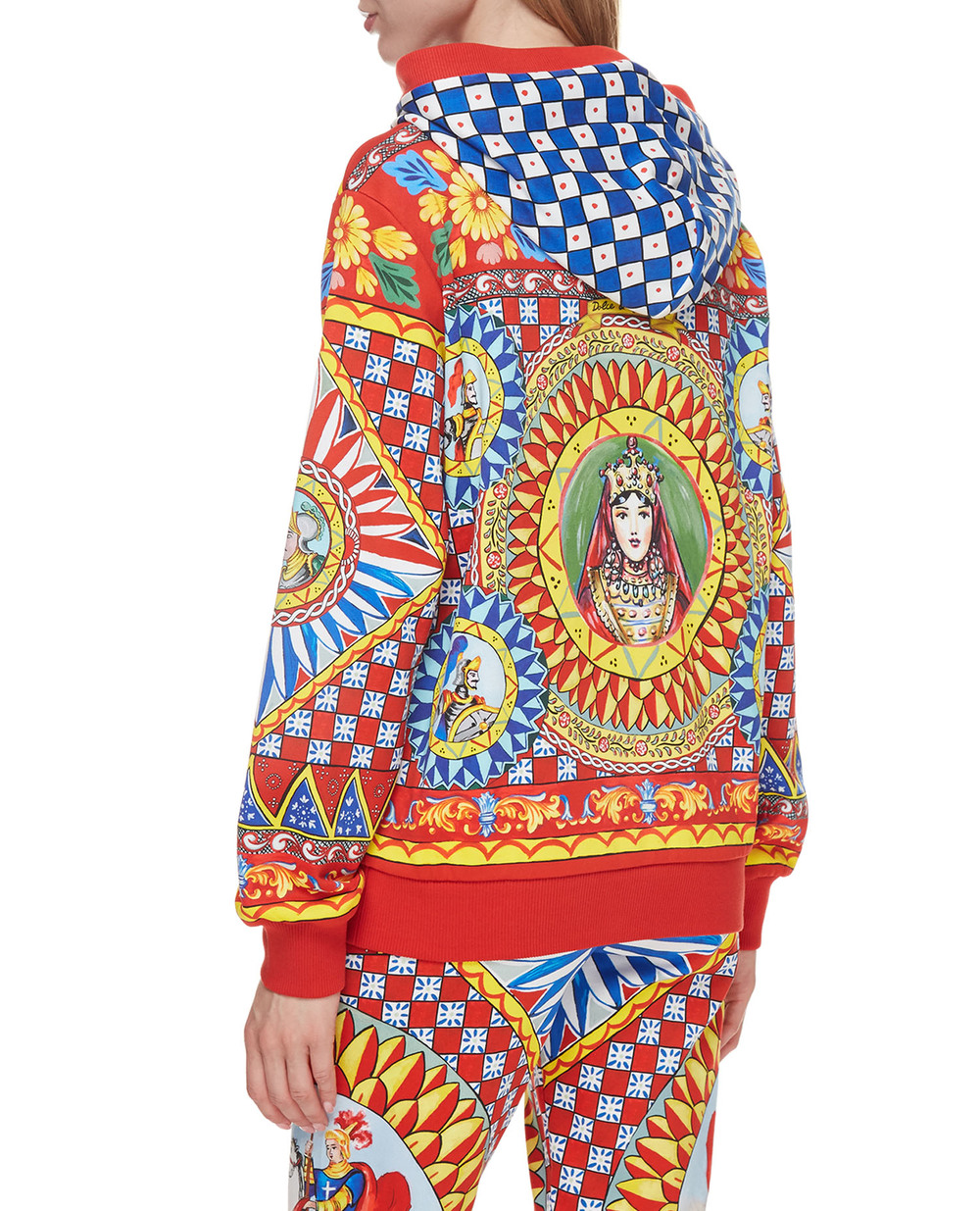 Худи Dolce&Gabbana F9I40T-FI76H, разноцветный цвет • Купить в интернет-магазине Kameron