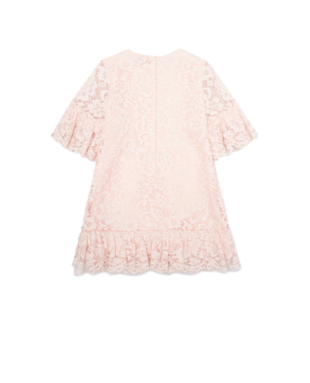 Платье Dolce&Gabbana Kids L22DM8-HLMEA-, розовый цвет • Купить в интернет-магазине Kameron