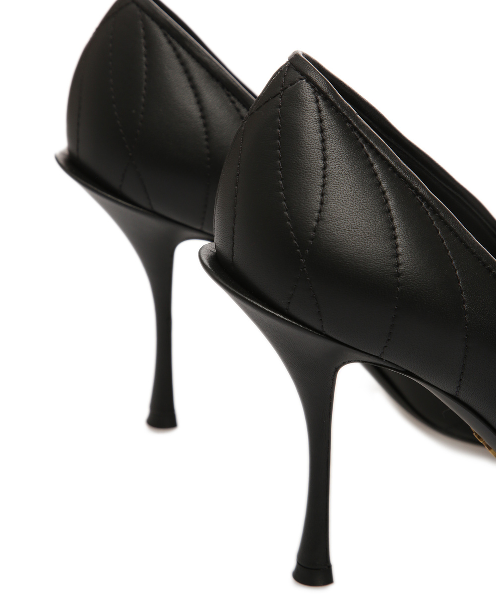 Кожаные туфли Devotion Dolce&Gabbana CD1202-AZ140, черный цвет • Купить в интернет-магазине Kameron