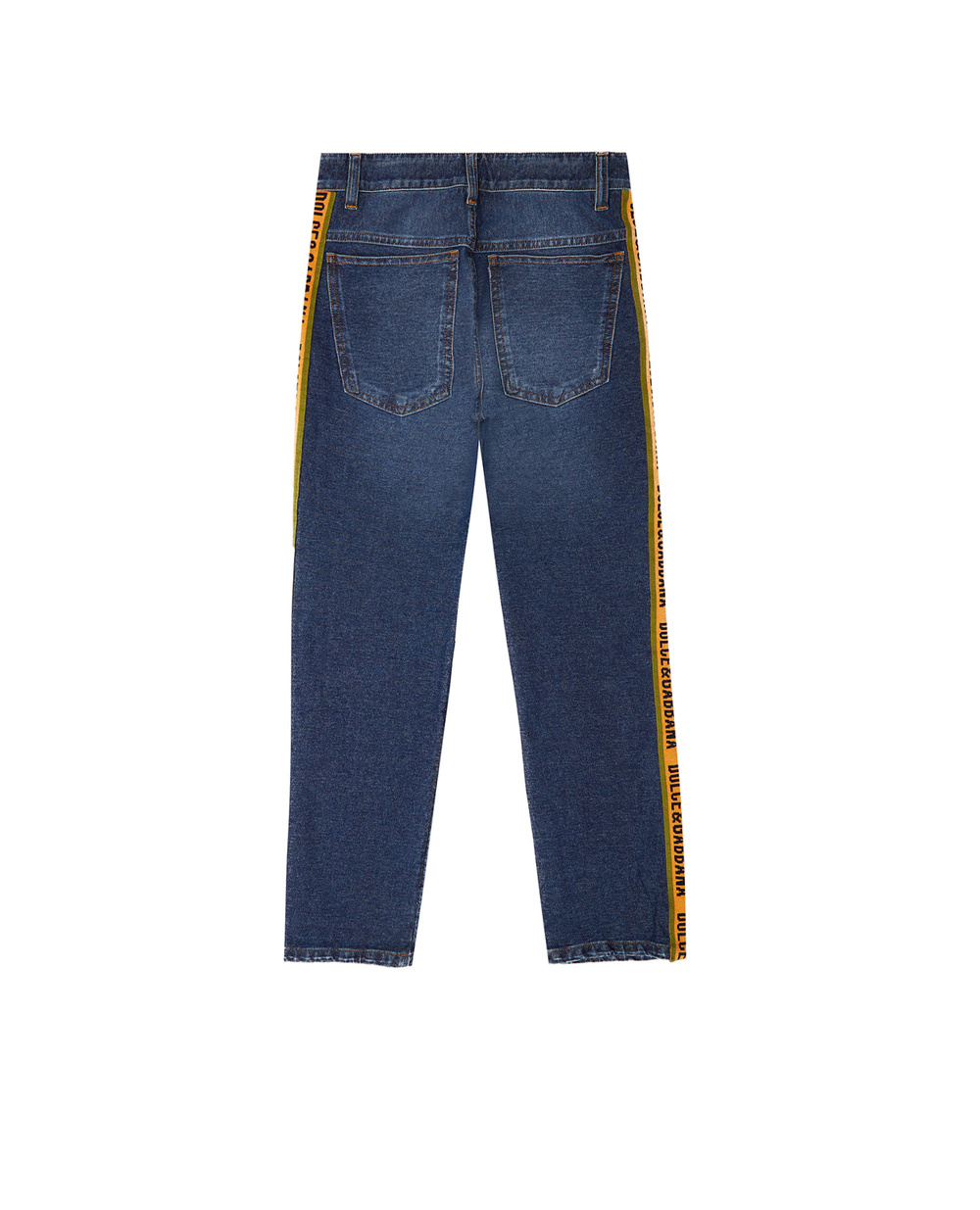 Детские джинсы Dolce&Gabbana Kids L4JPBL-G7WWN-B, синий цвет • Купить в интернет-магазине Kameron