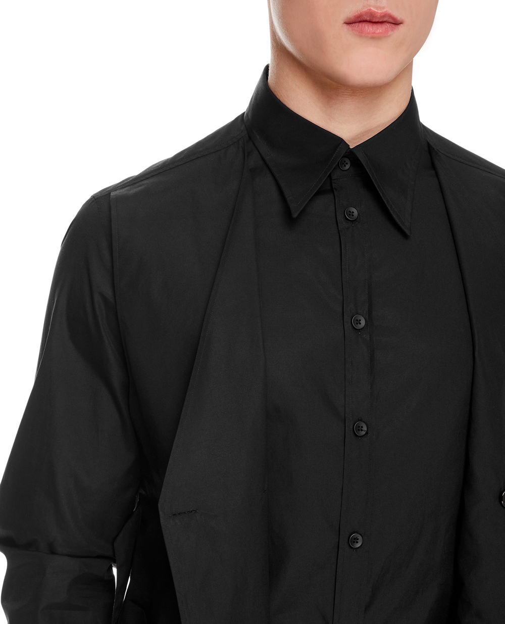 Сорочка Dolce&Gabbana G5IG7T-FU5TI, чорний колір • Купити в інтернет-магазині Kameron