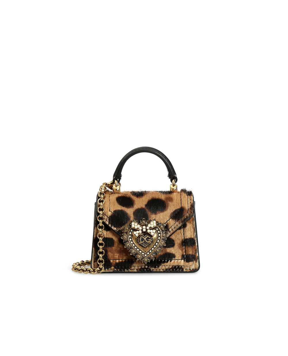 Шкіряна сумка Dolce&Gabbana BI1400-AX663, різнокольоровий колір • Купити в інтернет-магазині Kameron