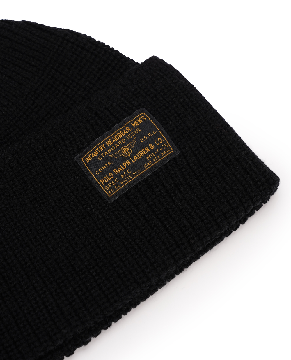 Шапка Polo Ralph Lauren 449923705001, черный цвет • Купить в интернет-магазине Kameron