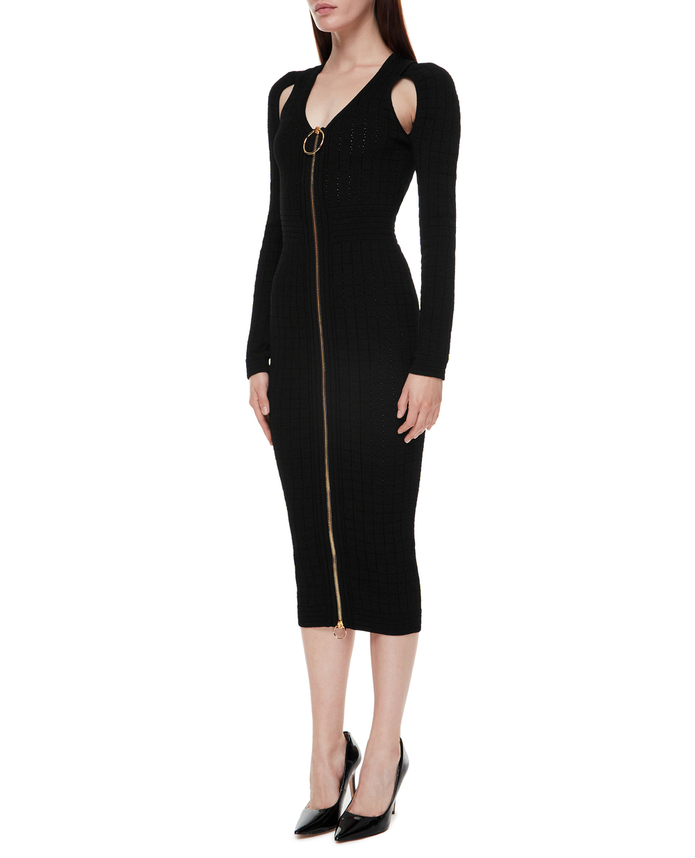 Платье Balmain WF0RL080K330, черный цвет • Купить в интернет-магазине Kameron