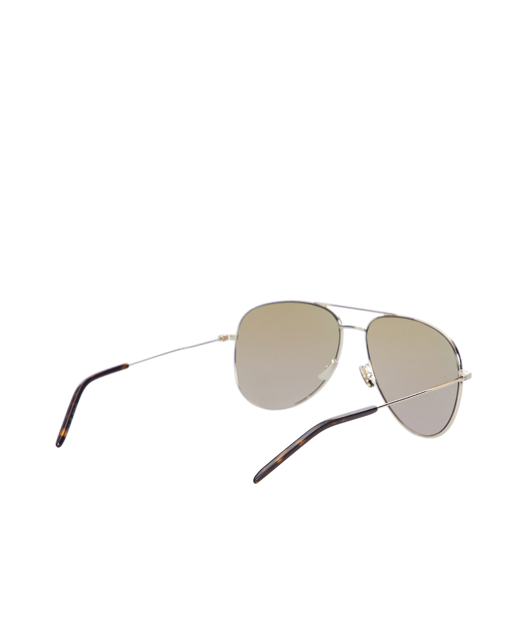 Солнцезащитные очки Saint Laurent SL 11-052, золотой цвет • Купить в интернет-магазине Kameron