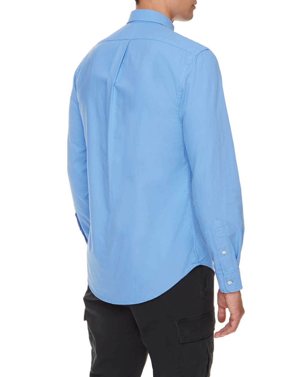 Рубашка Polo Ralph Lauren 710804257015, голубой цвет • Купить в интернет-магазине Kameron