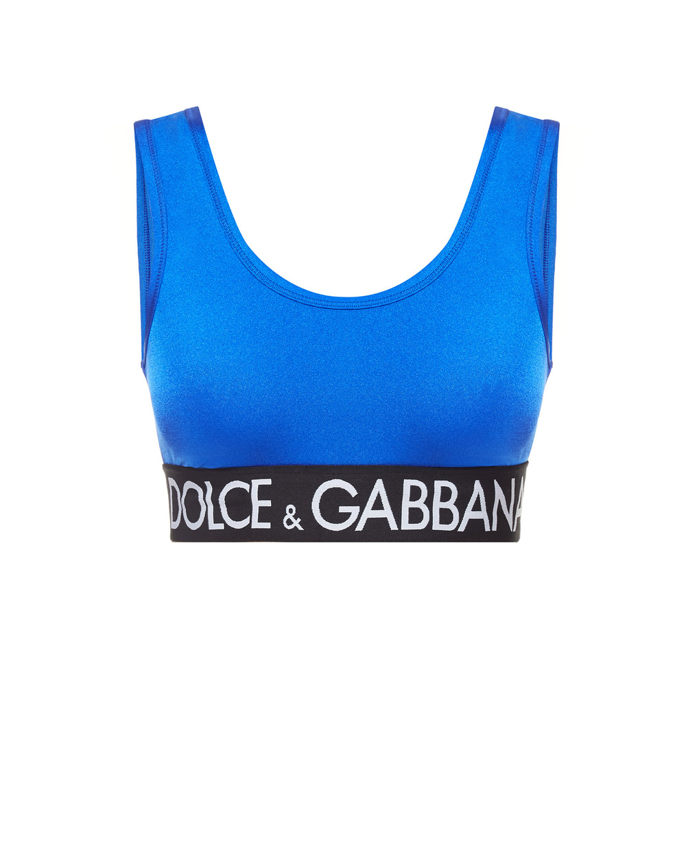 Топ Dolce&Gabbana F75H7T-FUGLG, синий цвет • Купить в интернет-магазине Kameron