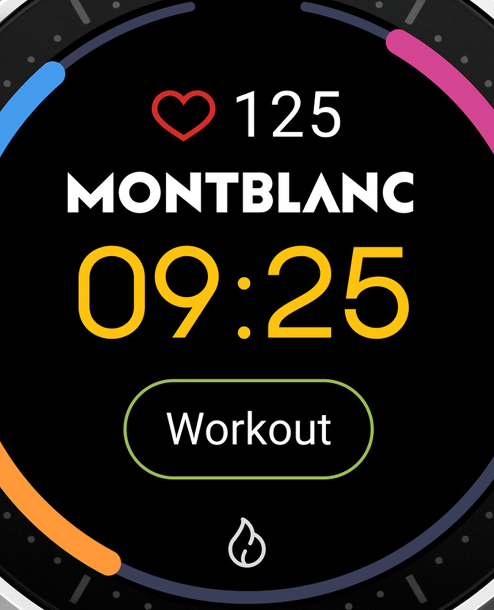 Годинник Montblanc Summit Lite Montblanc 128410, чорний колір • Купити в інтернет-магазині Kameron