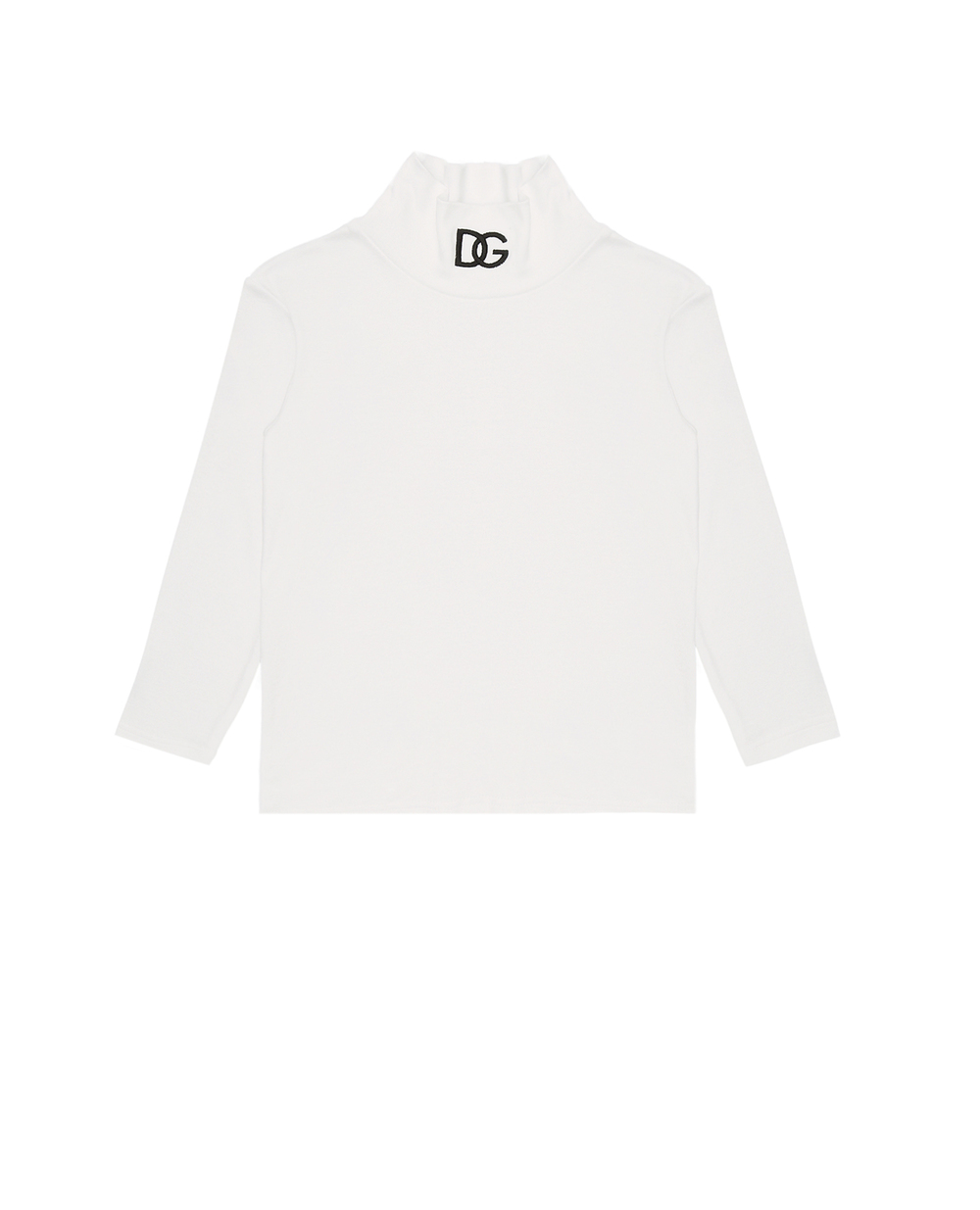 Гольф Dolce&Gabbana Kids L4JTDL-G7A6S-B, белый цвет • Купить в интернет-магазине Kameron