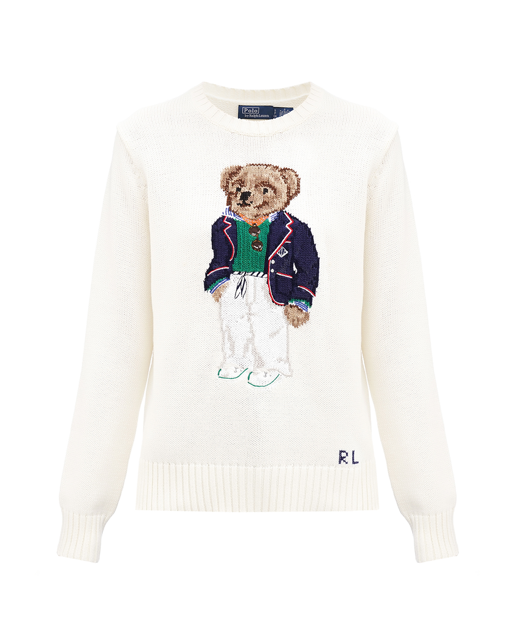 Свитер Polo Bear Polo Ralph Lauren 211924417001, белый цвет • Купить в интернет-магазине Kameron