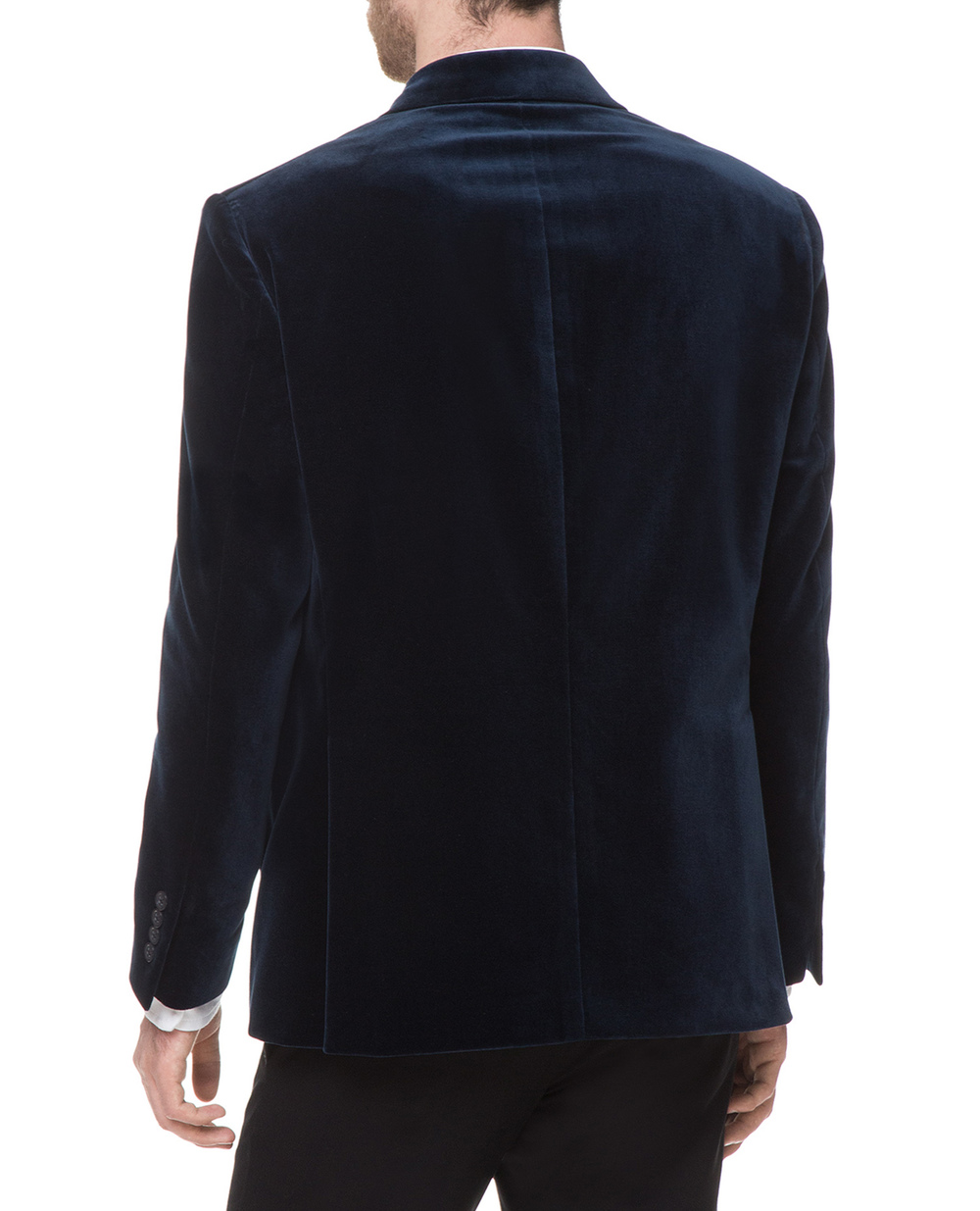 Бархатный пиджак Polo Ralph Lauren 715771899001, синий цвет • Купить в интернет-магазине Kameron