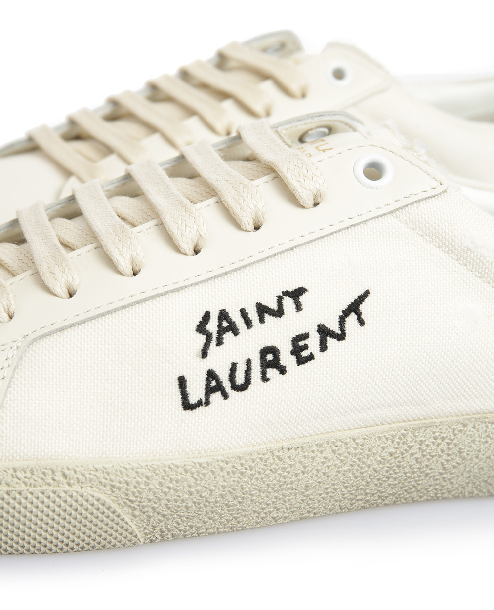 Сникеры Court Classic Saint Laurent 610648-GUP10, бежевый цвет • Купить в интернет-магазине Kameron