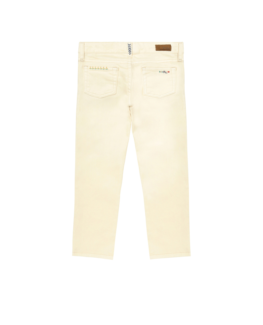 Детские джинсы The Waverly Straight Polo Ralph Lauren Kids 311711507001, белый цвет • Купить в интернет-магазине Kameron