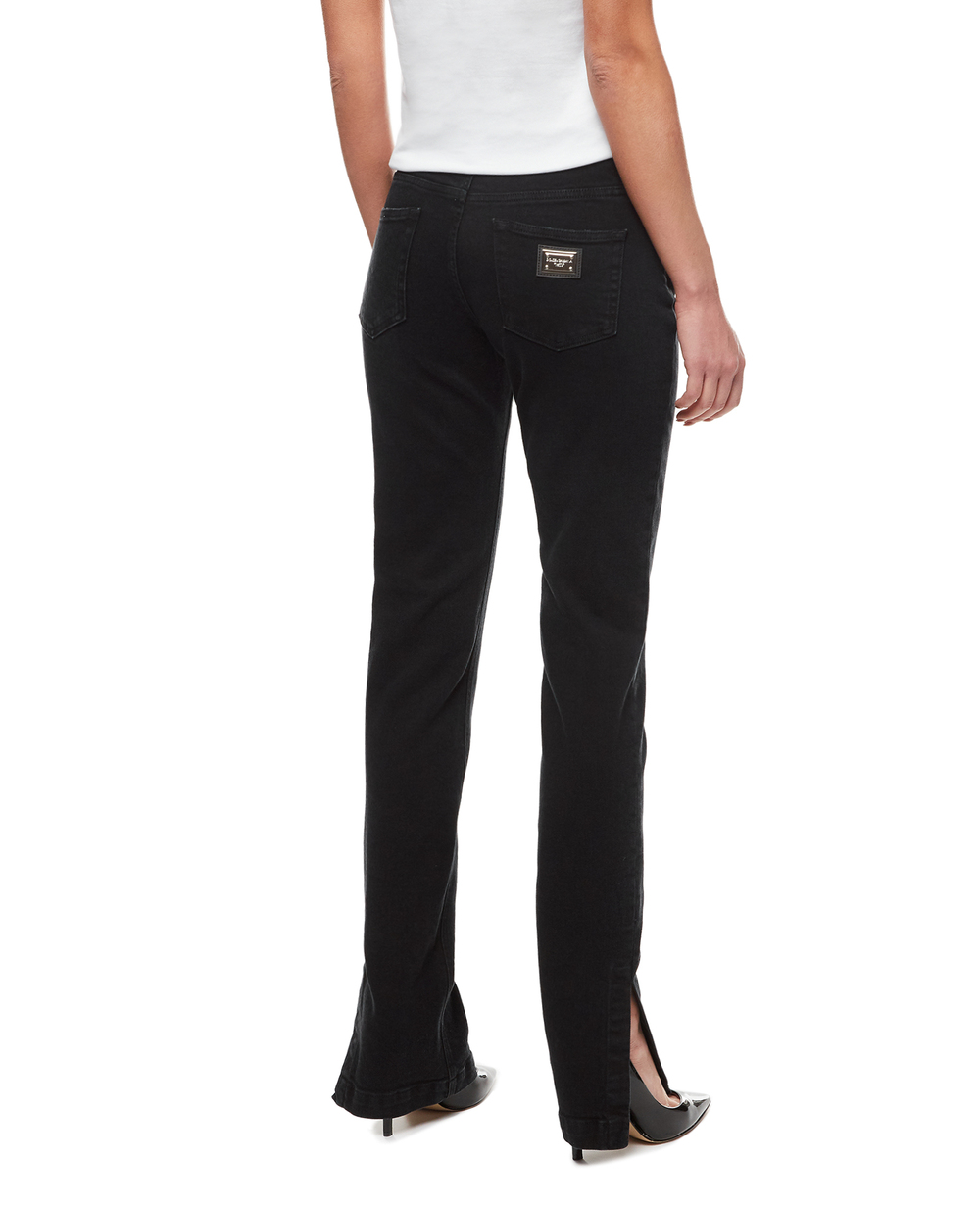 Джинси Dolce&Gabbana FTCOWD-G8GZ4, чорний колір • Купити в інтернет-магазині Kameron