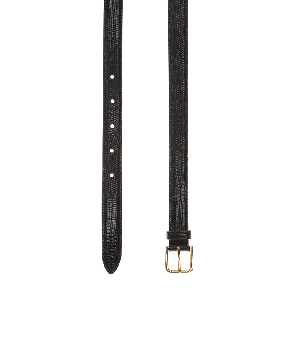 Шкіряний ремінь Dolce&Gabbana BE1063-A1095, чорний колір • Купити в інтернет-магазині Kameron