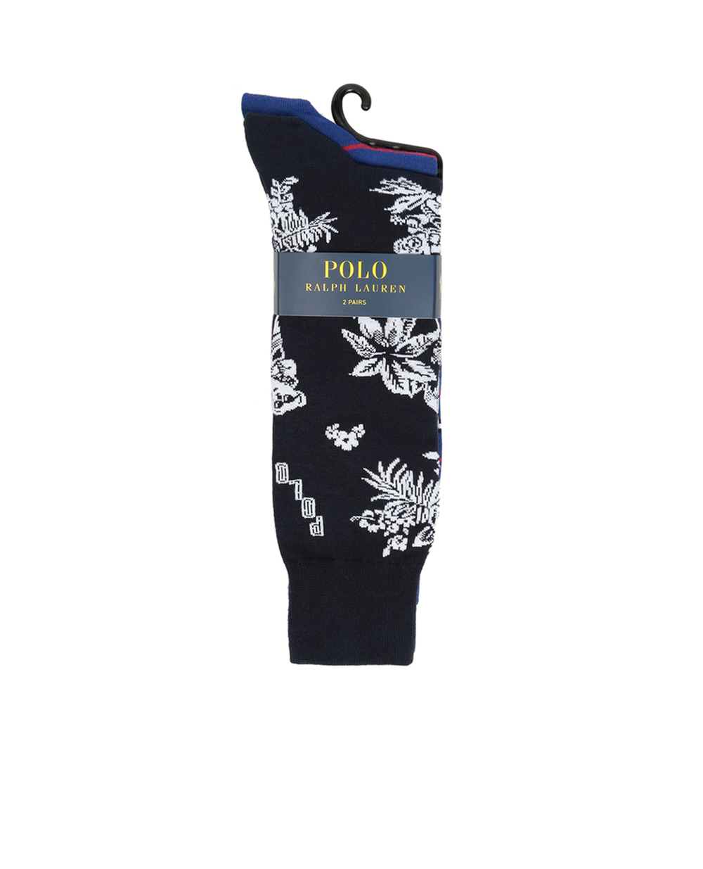 Носки (2 пары) Polo Ralph Lauren 449799774002, синий цвет • Купить в интернет-магазине Kameron