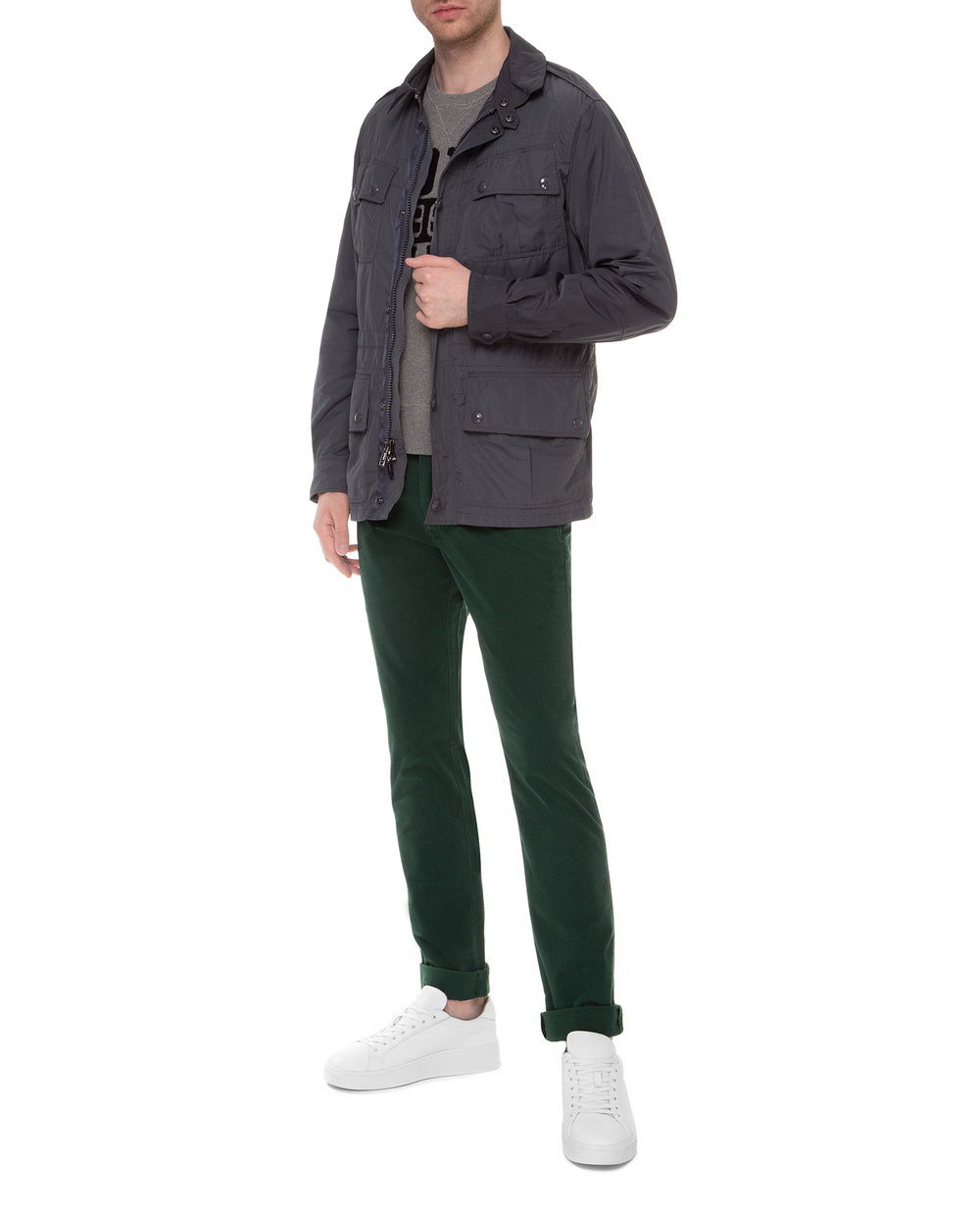 Куртка Polo Ralph Lauren 710730009002, сірий колір • Купити в інтернет-магазині Kameron