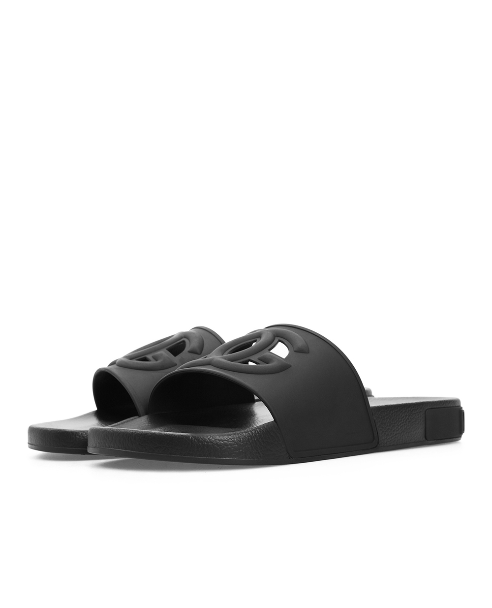 Слайдери Dolce&Gabbana CS1886-AO666, чорний колір • Купити в інтернет-магазині Kameron