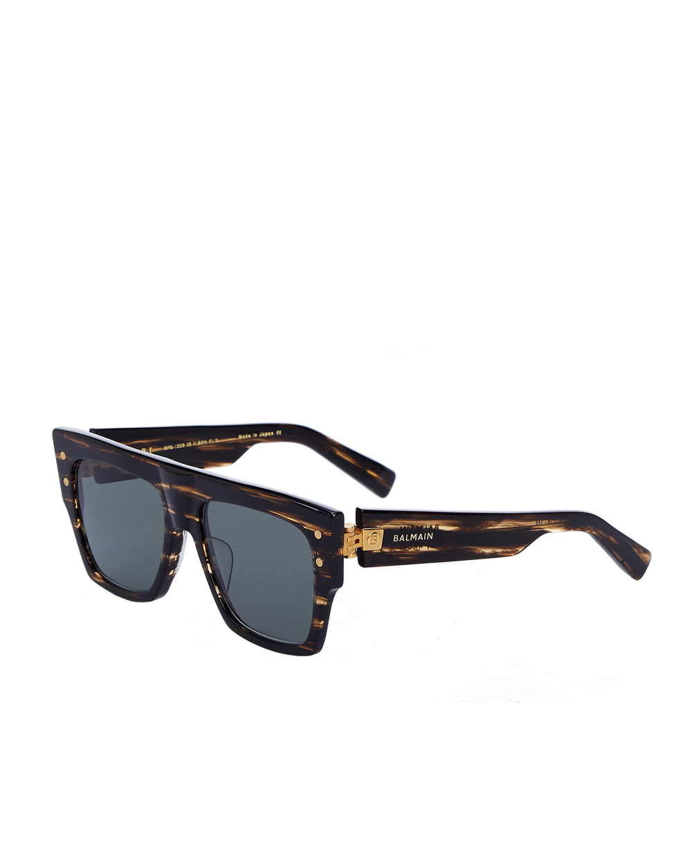 Солнцезащитные очки B-I Balmain BPS-100B-56, коричневый цвет • Купить в интернет-магазине Kameron