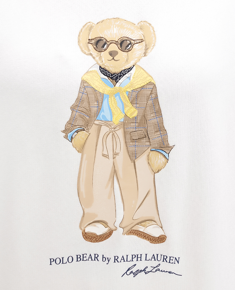 Світшот Polo Bear Polo Ralph Lauren 211924298001, білий колір • Купити в інтернет-магазині Kameron