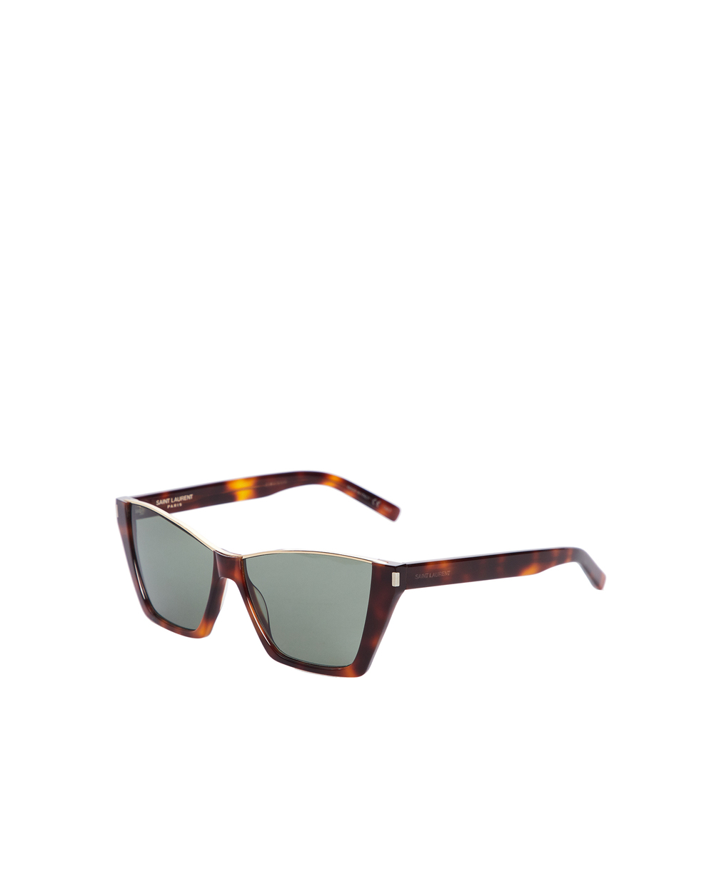 Солнцезащитные очки Saint Laurent SL 369 SLIM-001, коричневый цвет • Купить в интернет-магазине Kameron