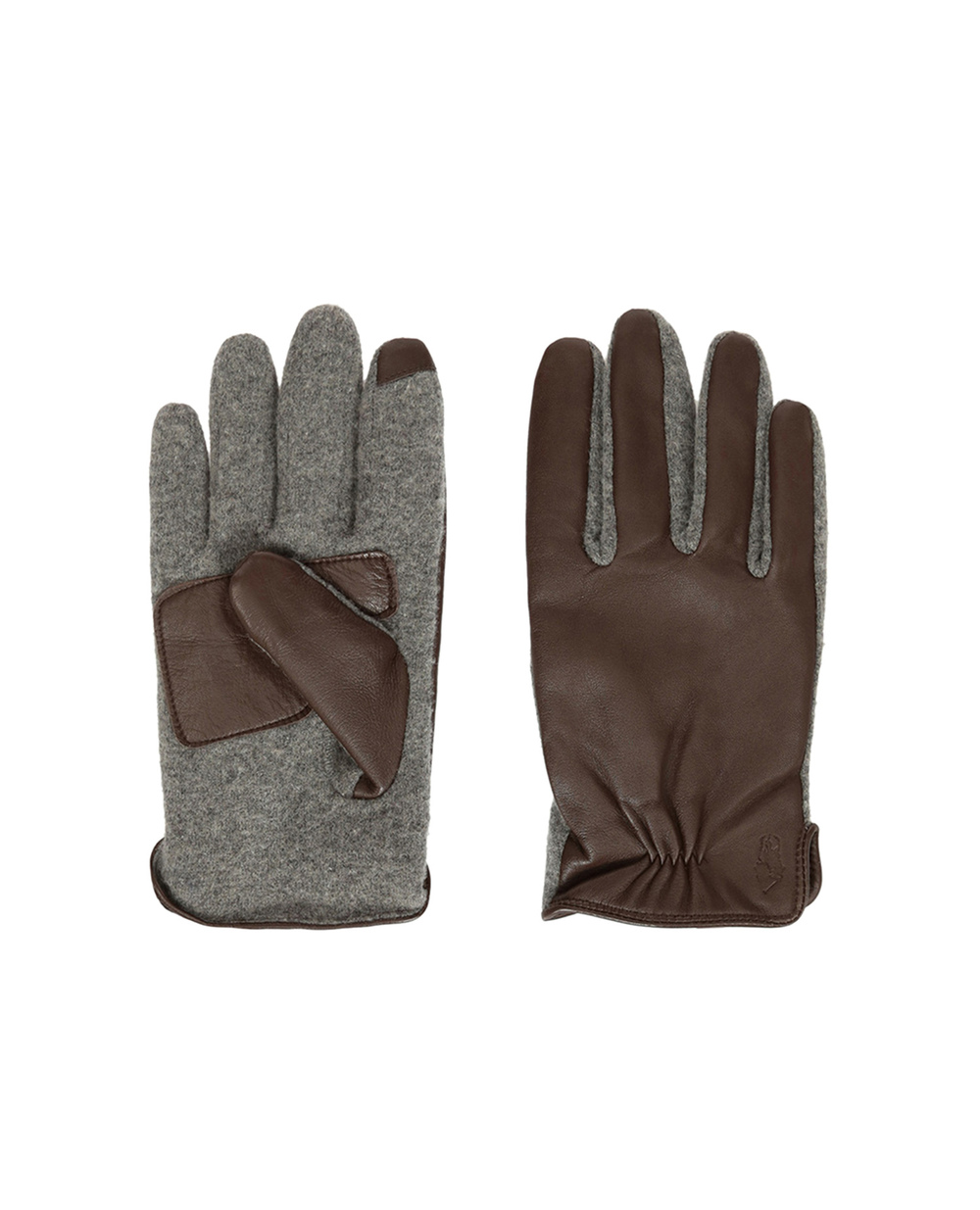 Кожаные перчатки Polo Ralph Lauren 449727562002, коричневый цвет • Купить в интернет-магазине Kameron