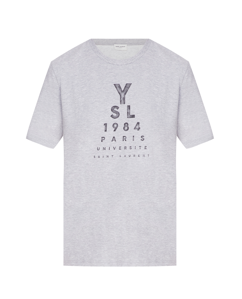 Футболка Saint Laurent 673414-Y36LY, серый цвет • Купить в интернет-магазине Kameron