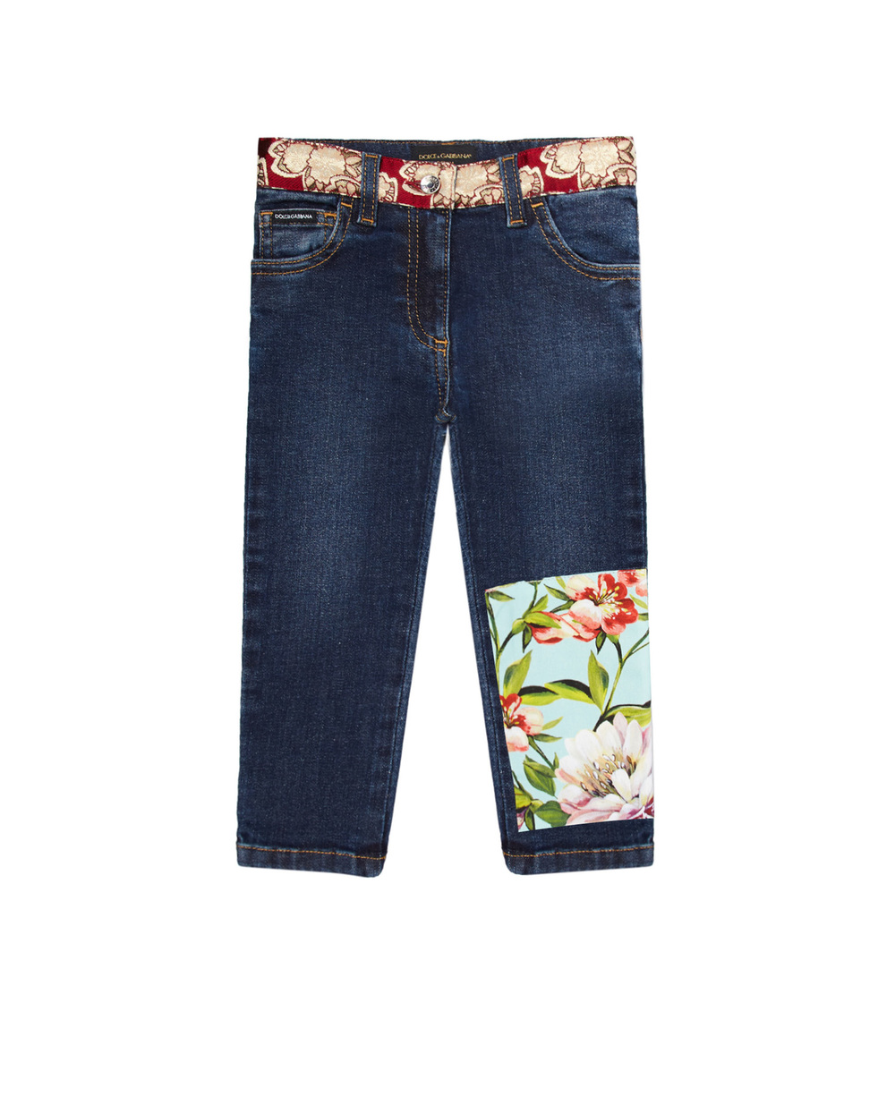Дитячі джинси Dolce&Gabbana Kids L22F22-G7YPT, синій колір • Купити в інтернет-магазині Kameron