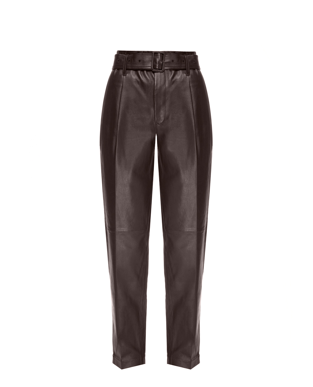 Кожаные брюки Polo Ralph Lauren 211765302002, коричневый цвет • Купить в интернет-магазине Kameron