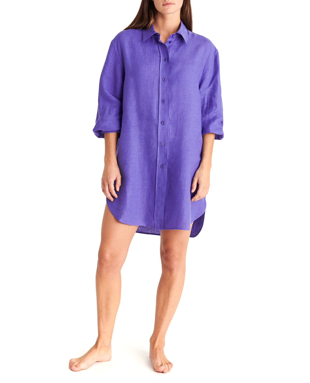 Рубашка MIGNONETTE ERES 272416, сиреневый цвет • Купить в интернет-магазине Kameron