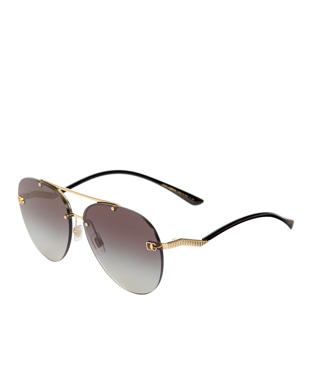 Сонцезахисні окуляри Dolce&Gabbana 227202/8G61, чорний колір • Купити в інтернет-магазині Kameron