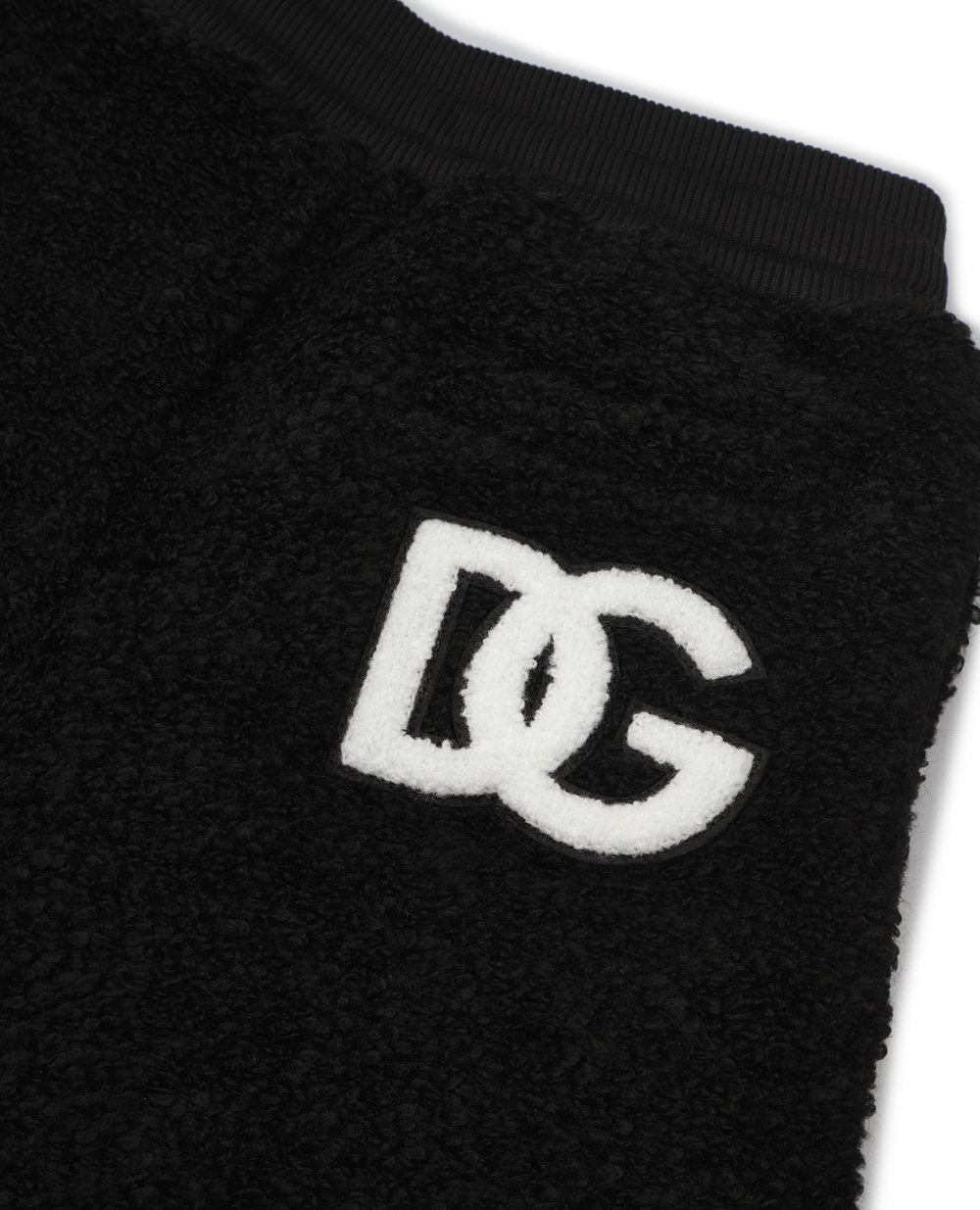 Детские спортивные брюки (костюм) Dolce&Gabbana Kids L4JPGM-G7F5R-S, черный цвет • Купить в интернет-магазине Kameron