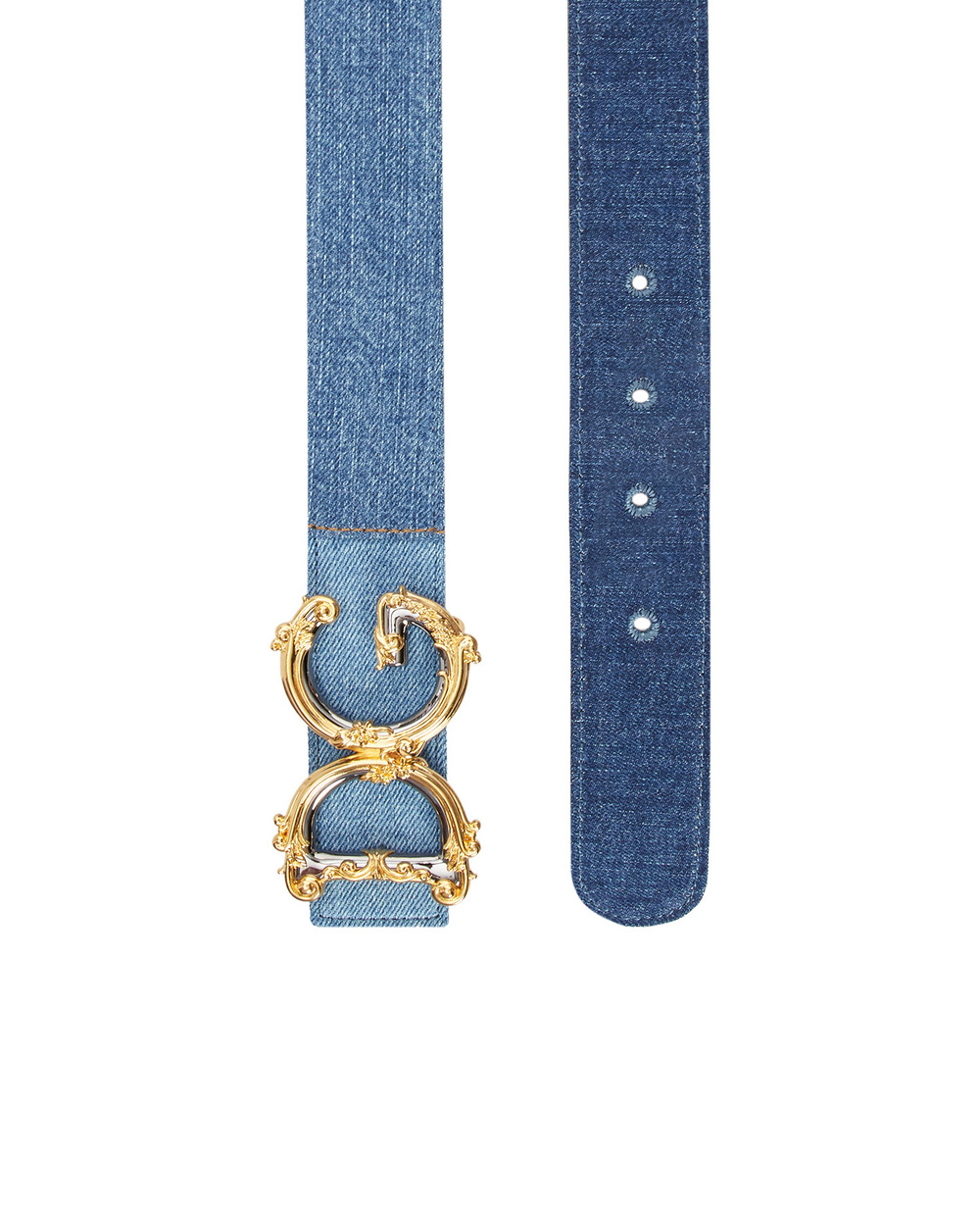 Джинсовый ремень Dolce&Gabbana BE1517-AO621, синий цвет • Купить в интернет-магазине Kameron