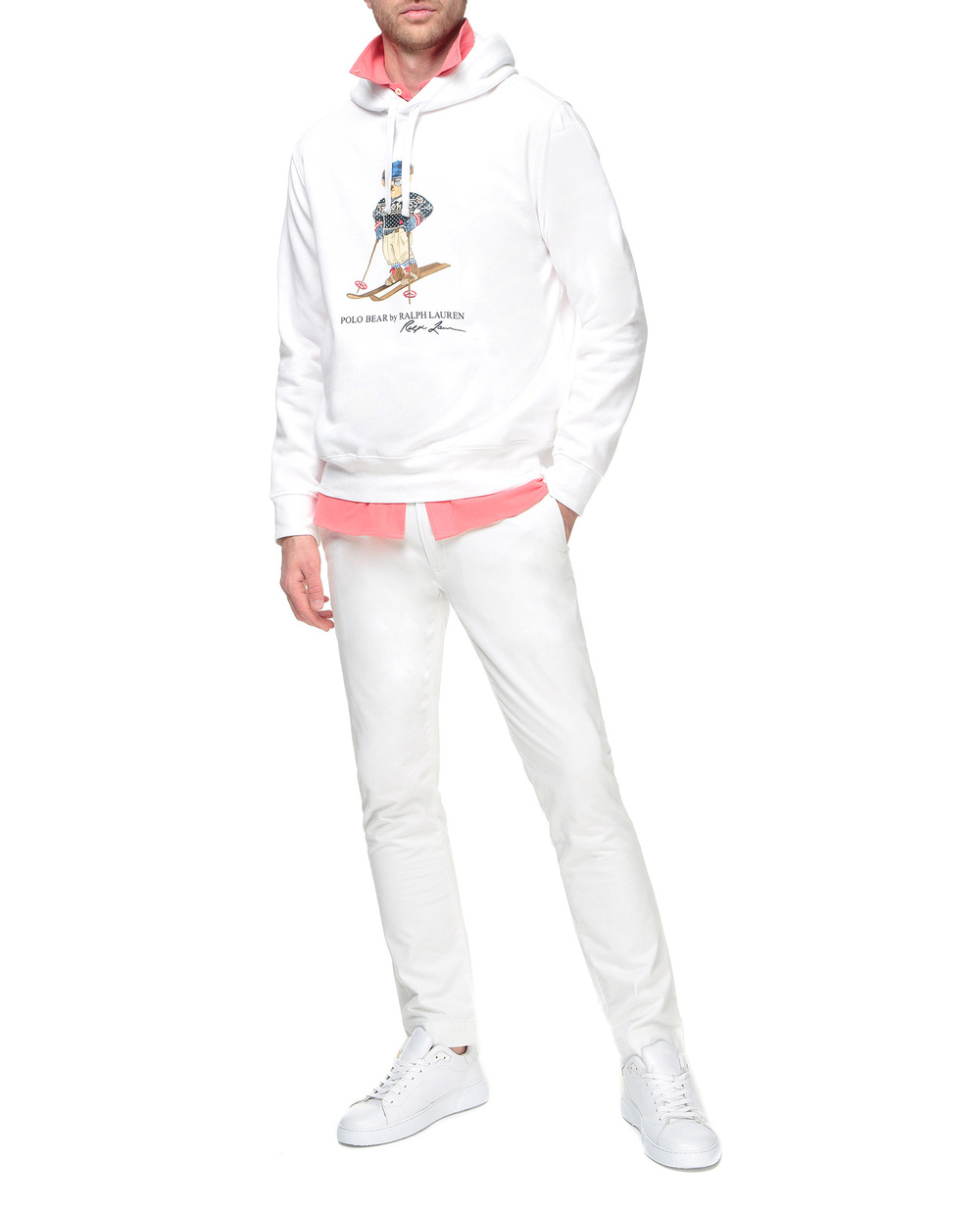 Худі Polo Ralph Lauren 710853309006, білий колір • Купити в інтернет-магазині Kameron