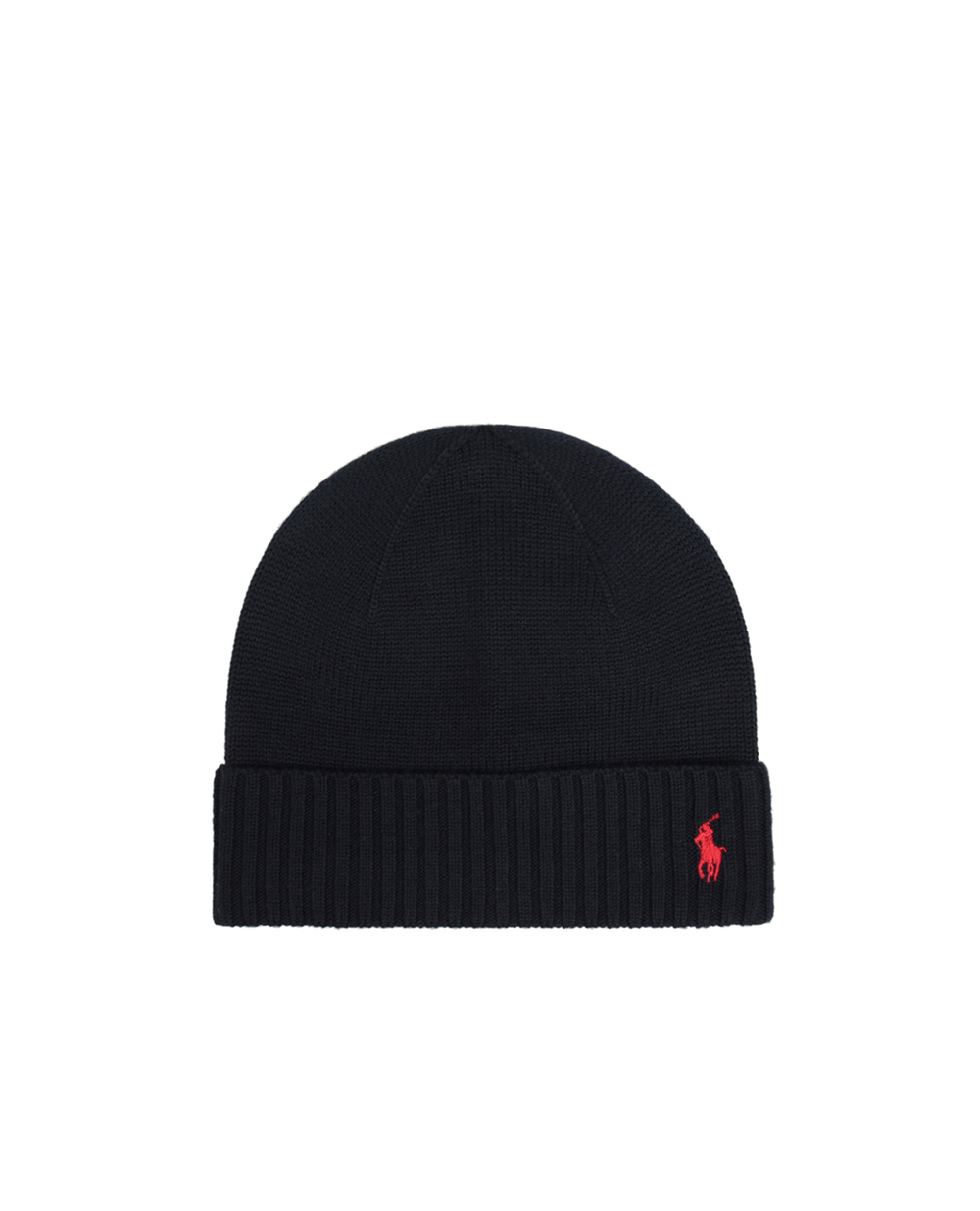 Шерстяная шапка Polo Ralph Lauren Kids 323773426001, черный цвет • Купить в интернет-магазине Kameron