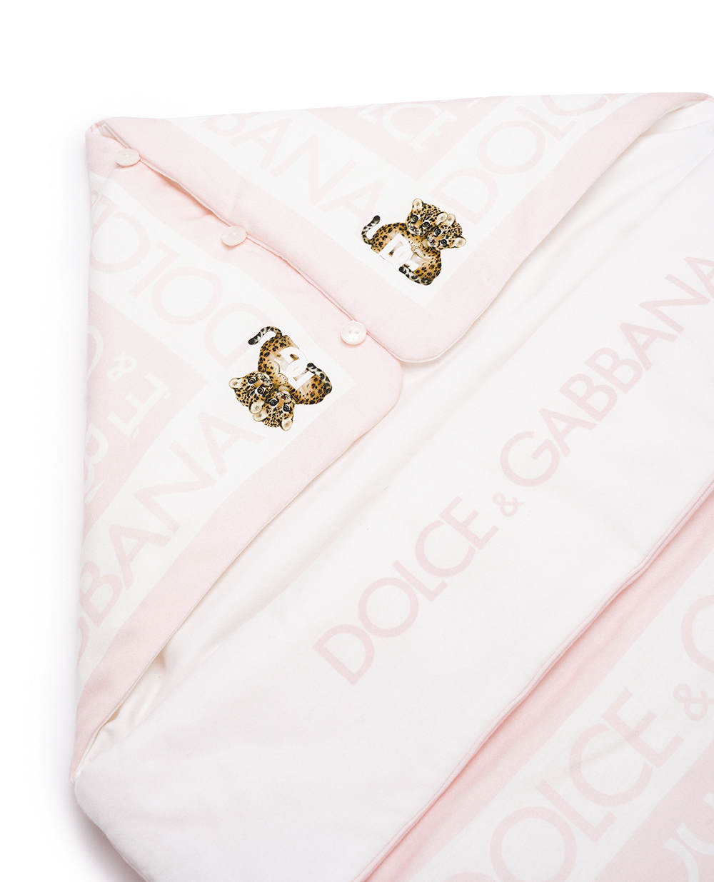  Дитячий конверт Dolce&Gabbana Kids LNJAD8-G7KQ9, рожевий колір • Купити в інтернет-магазині Kameron