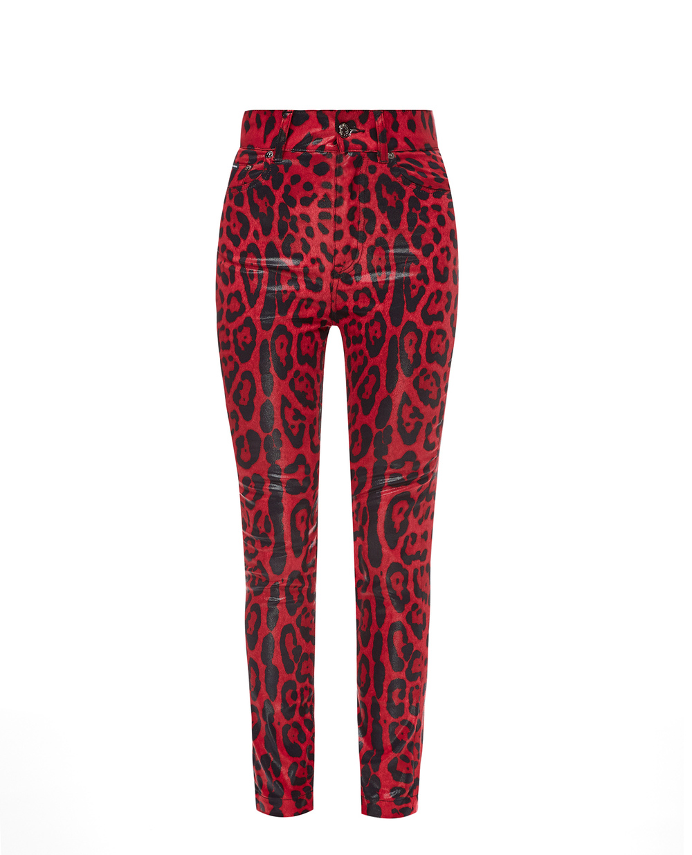 Джинсы Dolce&Gabbana FTCAHD-FSFLB, красный цвет • Купить в интернет-магазине Kameron