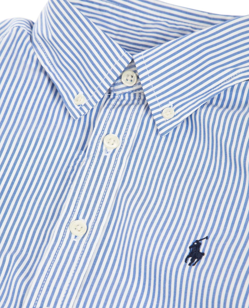 Детская рубашка Polo Ralph Lauren Kids 323600259001, голубой цвет • Купить в интернет-магазине Kameron