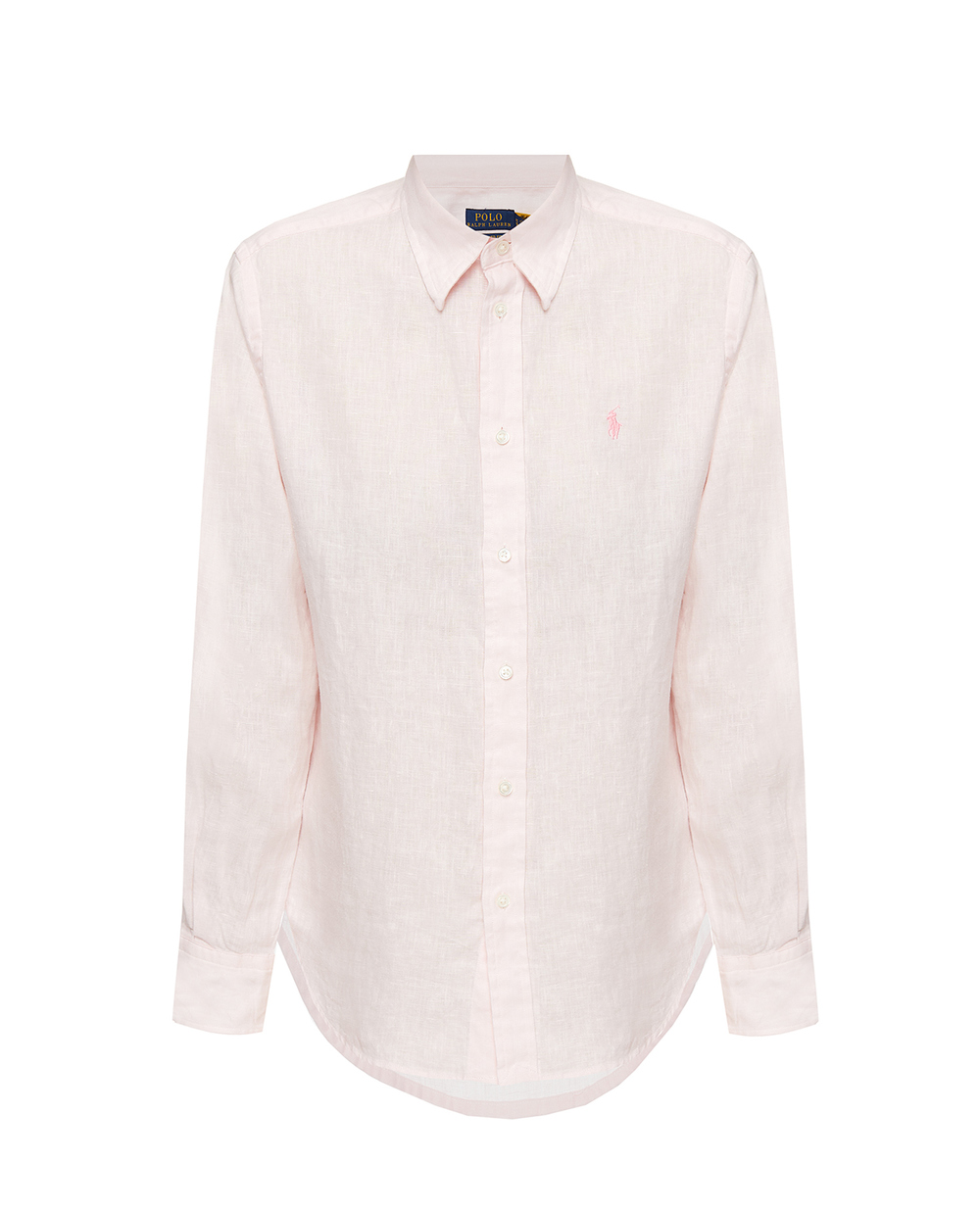 Лляна сорочка Polo Ralph Lauren 211827658006, рожевий колір • Купити в інтернет-магазині Kameron