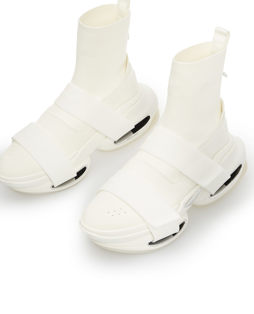 Кросівки Balmain VM1C258TNKT, білий колір • Купити в інтернет-магазині Kameron