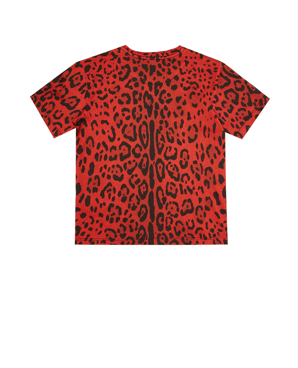 Футболка Dolce&Gabbana Kids L4JTDM-G7BTG-B, красный цвет • Купить в интернет-магазине Kameron