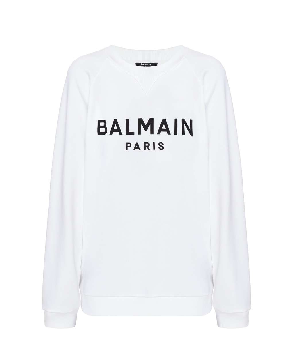 Світшот Balmain VF13691B002, білий колір • Купити в інтернет-магазині Kameron